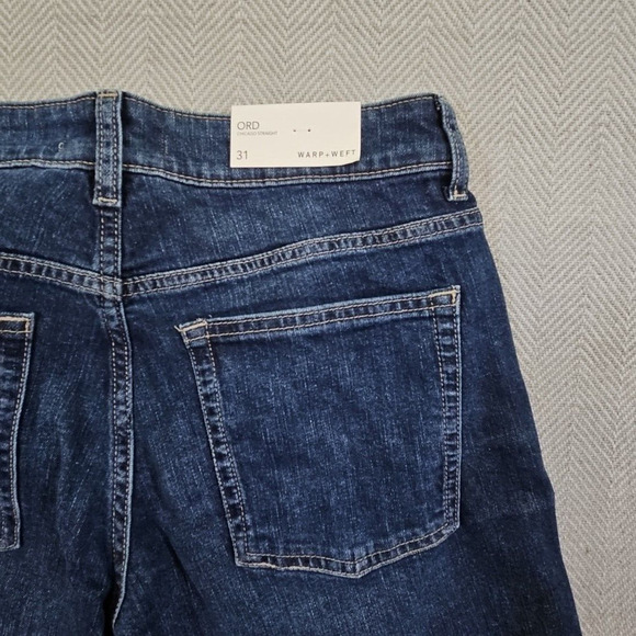 Warp + Weft Ord Chicago Straight Jeans Men's Size 31x34 New with tags! - Picture 12 of 16